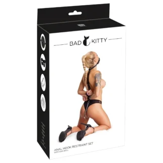 Bad Kitty - bondážna sada (čierna)