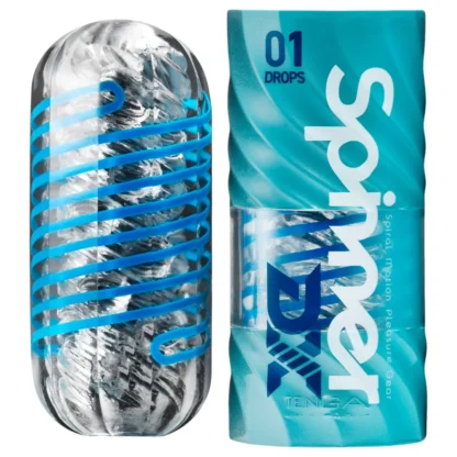 TENGA Spinner DX - masturbátor (priehľadný)