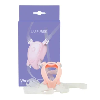 LUXUS nositeľný postroj - doplnkový balík postroja LuxHer (ružový)