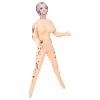 You2Toys - nafukovacia tetovaná sexuálna bábika
