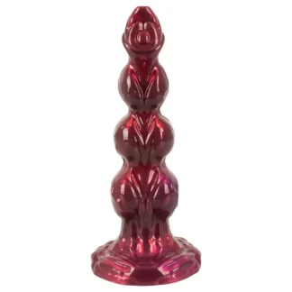 Beasty Cocks - Werewolf Willie dildo s prísavkou - bordový (21 cm)