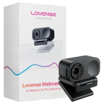 Lovense Webcam 2 - AI webkamera na streamovanie (čierna)
