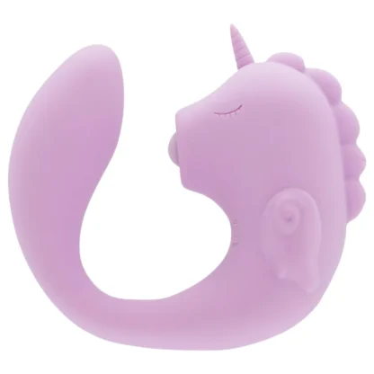 Unihorn C-Horse - vibrátor na G-bod a klitoris (fialový)