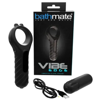 Bathmate Vibe Edge - akumulátorový vibrátor (čierny)