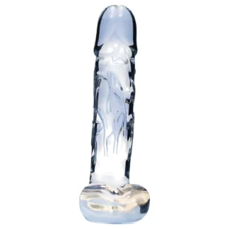Clarity Seraphic Opus - sklenené G-bod dildo (priehľadné)