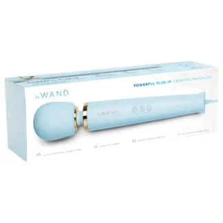 le Wand - masážny vibrátor na sieťové napájanie - modrý
