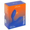 We-Vibe Vector+ - análny vibrátor ovládaný aplikáciou (modrý)