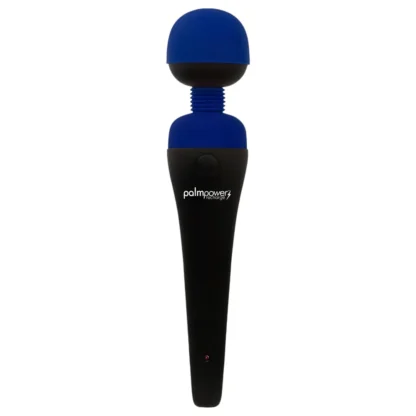 PalmPower recharge - nabíjateľný masážny vibrátor (modrý)