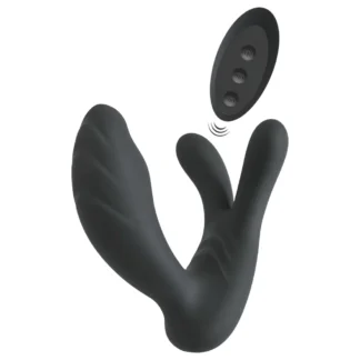 Smile - vibrátor na G-bod a prostatu - čierny
