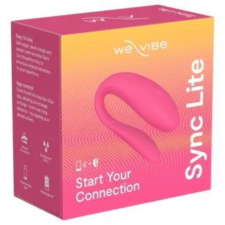 We-Vibe Sync Lite - párový vibrátor s aplikáciou a diaľkovým ovládaním (ružový)