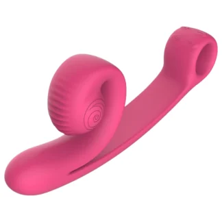 Snail Vibe Curve - 2v1 klitorálny vibrátor (ružový)