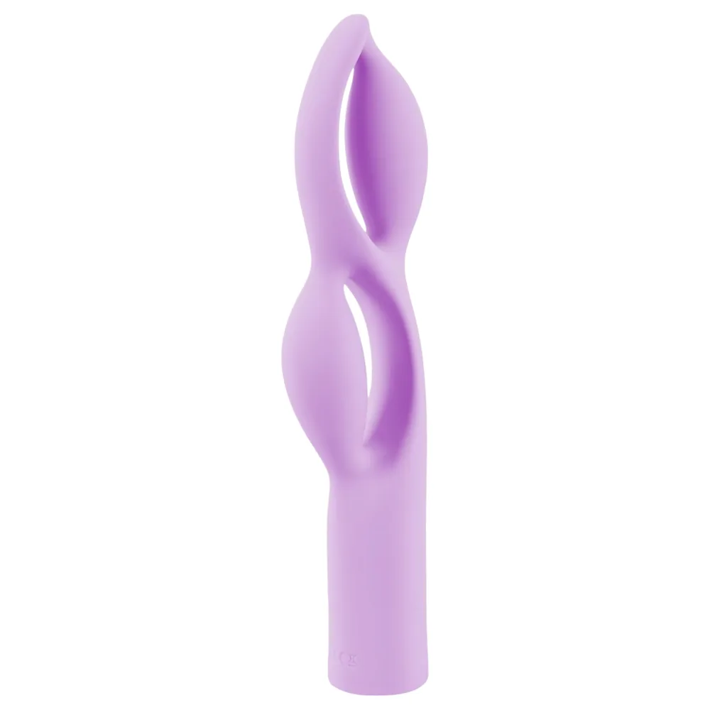 You2Toys Fabulous - nabíjateľný dvojmotorový vibrátor (fialový) – Obrázok 4