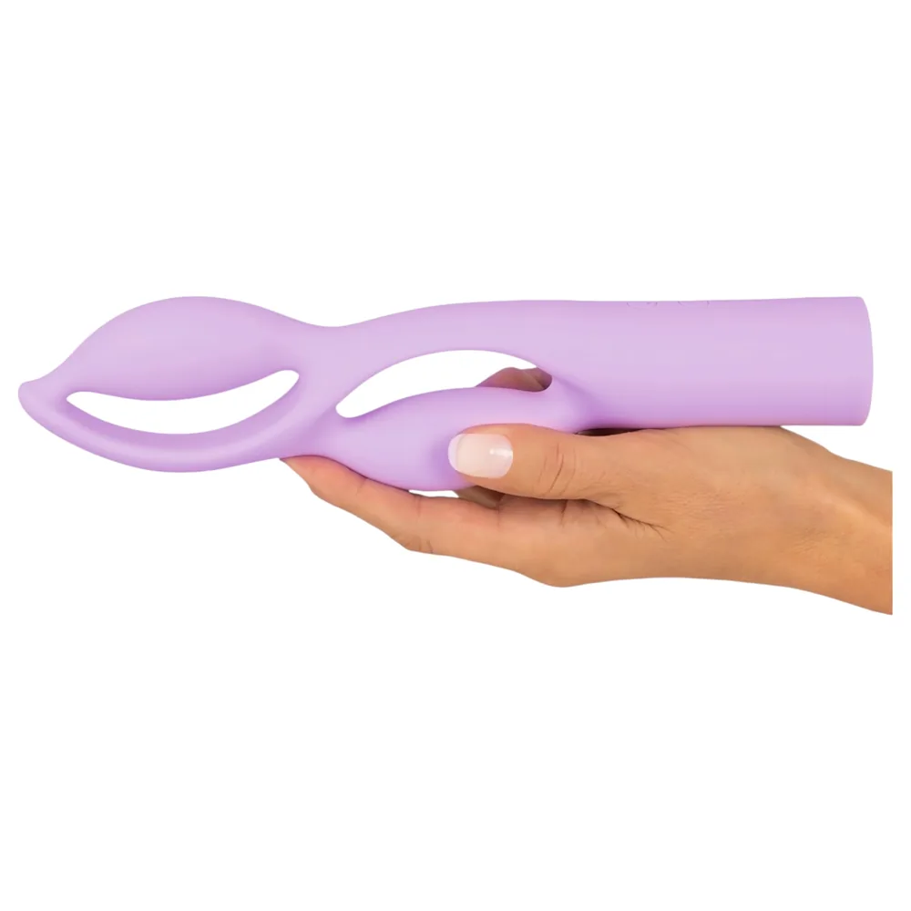 You2Toys Fabulous - nabíjateľný dvojmotorový vibrátor (fialový) – Obrázok 6