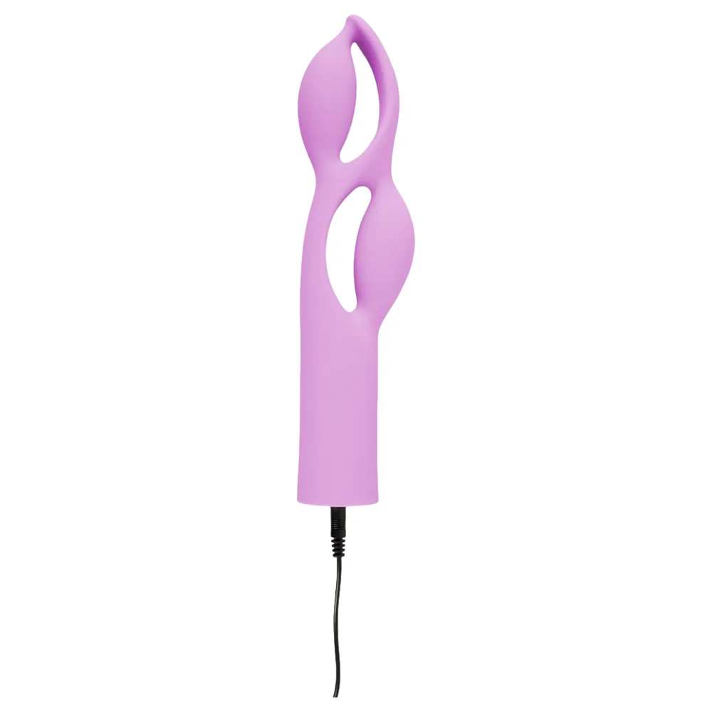 You2Toys Fabulous - nabíjateľný dvojmotorový vibrátor (fialový) – Obrázok 7