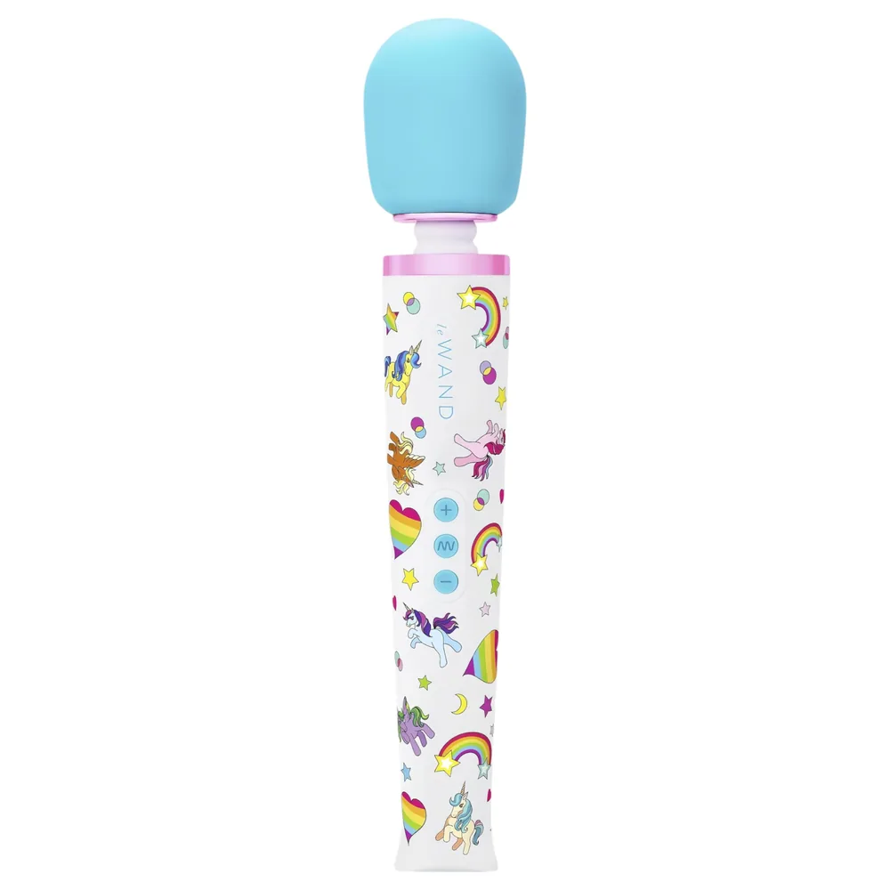 le Wand Unicorn - masážny vibrátor set (dúhový) – Obrázok 4