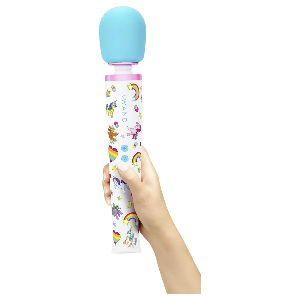 le Wand Unicorn - masážny vibrátor set (dúhový) – Obrázok 8