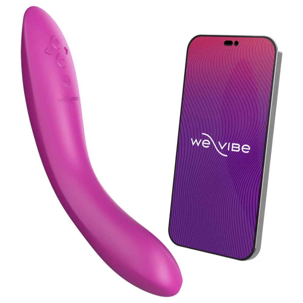 We-Vibe Rave 2 - vibrátor na bod G ovládaný aplikáciou (ružový) – Obrázok 6