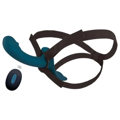 You2Toys - pripínací vibrátor set - čierny/modrý