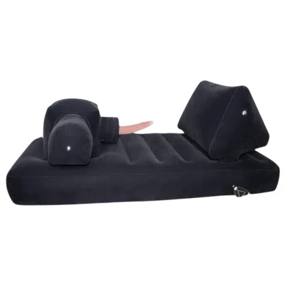 You2Toys Velvet Luxury - sex stroj s integrovanou posteľou - čierny