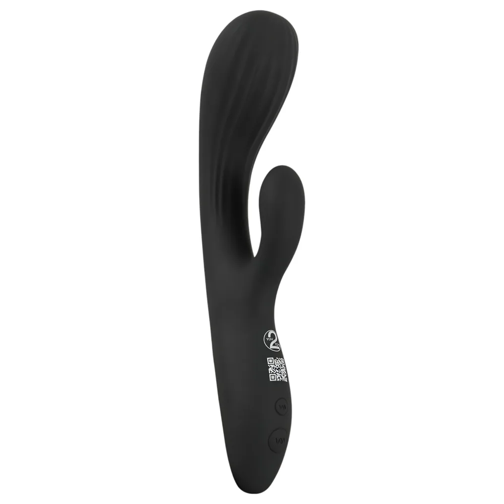 You2Toys Intense - vibrátor s dráždením klitorisu a bodu G (čierny)