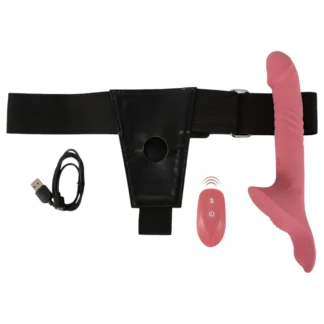 You2Toys - pripínací vibrátor set (červený)
