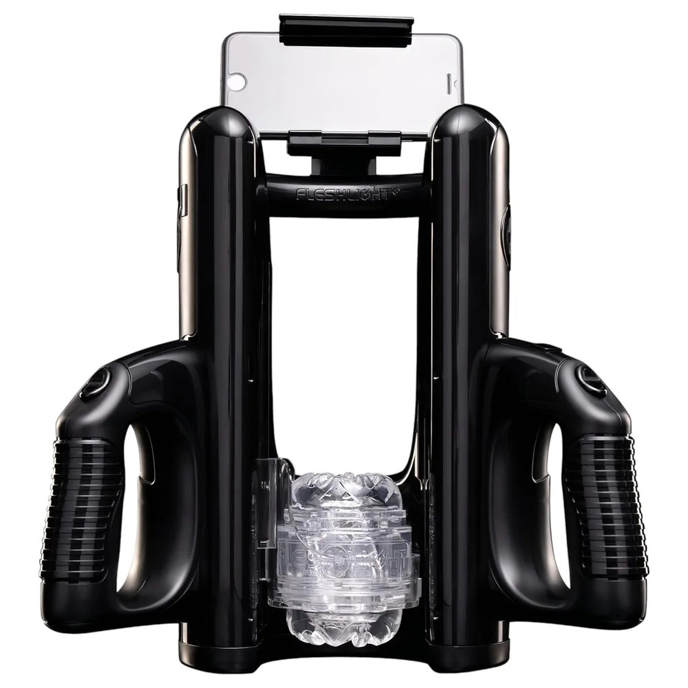 Fleshlight - masturbátor adaptér - Quickshot Launch - čierny