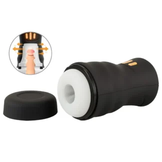 You2Toys Gyro - masturbátor s rotáciou a vibráciou - čierny