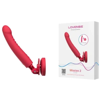 Lovense Mission 2 - Vibrátor ovládaný aplikáciou s prísavkou (červený)