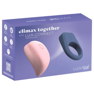 LUXUS Climax Together by Kiiroo - magnetická, aplikáciou ovládaná sada párového vibrátora