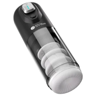 Snail Vibe Ikon Spark - automatický masturbátor - čierny