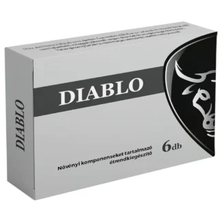 Diablo - kapsuly na podporu erekcie pre mužov - doplnok stravy - 6 ks