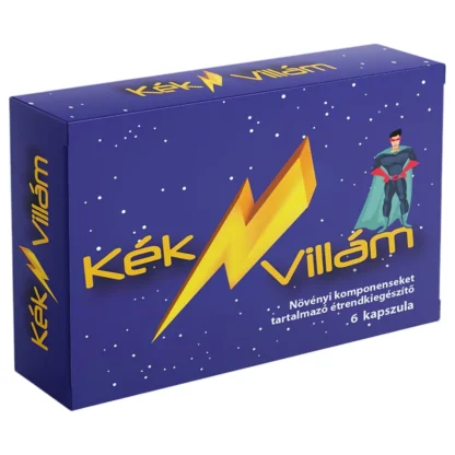 Modrý blesk - kapsuly na potenciu - 6 ks