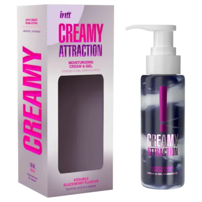 intt Creamy Attraction - bozkávací krémový gél - černica (100 ml)