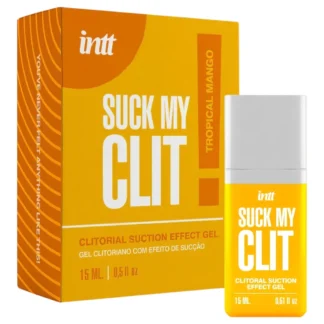 Intt Suck My Clit - stimulačný gél na klitoris pre ženy - mango (15 ml)