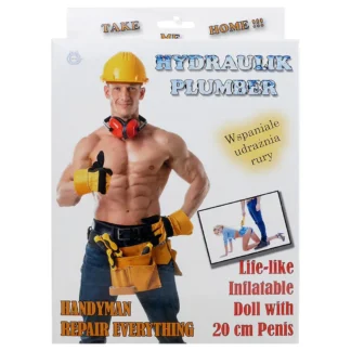 Handyman - nafukovací muž - realistický vzhľad - PVC