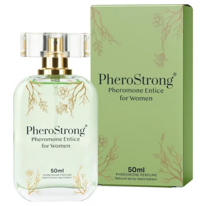PheroStrong Entice - feromónový parfum pre ženy s zvodnou vôňou (50 ml)