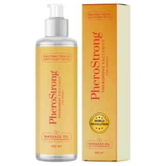 PheroStrong Exclusive - masážny olej pre ženy - 100 ml