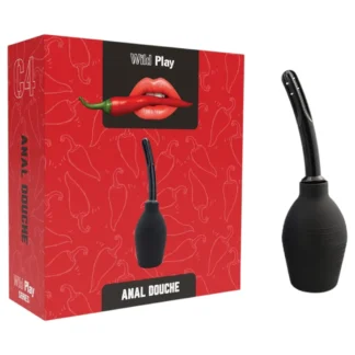 Wild Play - análna sprcha - čierna