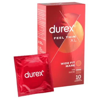 Durex - kondómy Feel Thin XL - ultra tenké, extra veľkosť, 10 ks