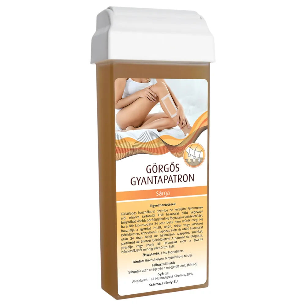 Roll-on vosk patróna - široká hlava (100ml) - žltá