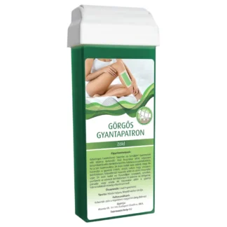 X-Epil - Patróna s valčekom s voskom - so širokou hlavicou valčeka (100 ml, zelená)