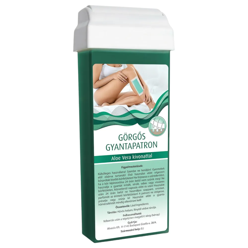 X-Epil - Patróna s valčekom so širokou hlavicou (100 ml) - aloe vera