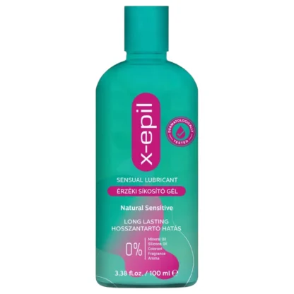 X-Epil Natural Sensitive - lubrikačný gél na citlivú pokožku - 100 ml
