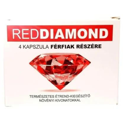 Red Diamond - doplnok stravy pre mužov - prírodný - 4 kapsuly