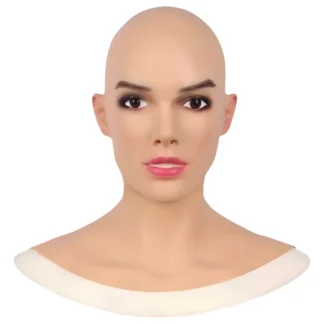Silikónová dámska pleťová maska (prírodná)
