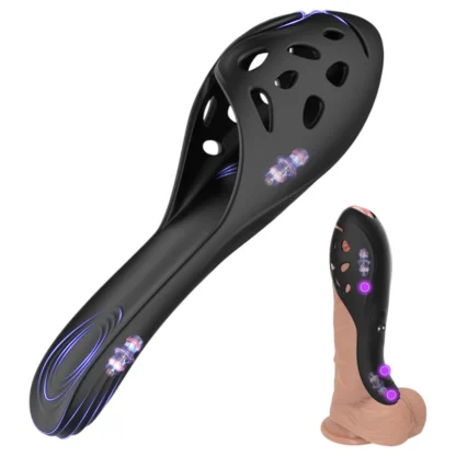 Biu-Biu - vibrátor na penis - čierny