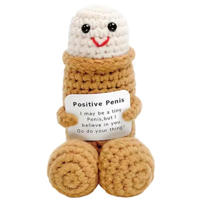 Pozitívny penis - pletený obal - natural