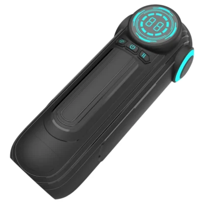 Mroow - automatický sací a vibračný masturbátor (čierny)