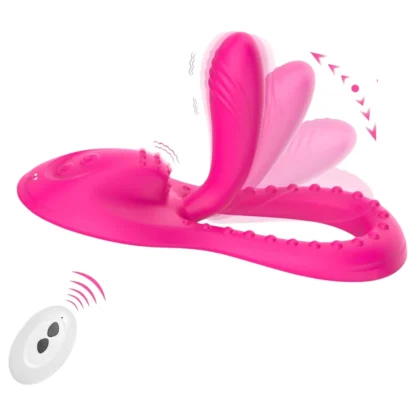 Mroow - flexibilný vankúšový vibrátor (ružový)