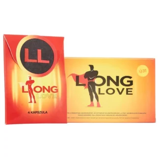 Long Love - tabletky na oddialenie ejakulácie - výživový doplnok - 4 ks